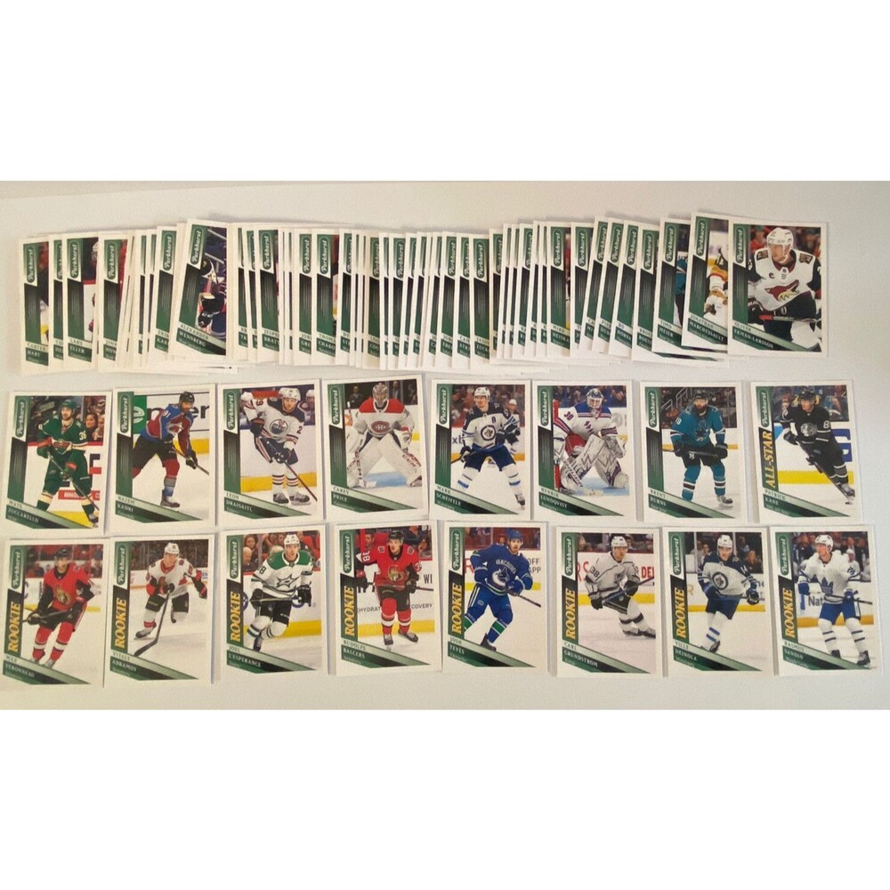 2019-20 Parkhurst Hockey Starter Set Lot 78 Cards Short Prints Rookies All Diff.